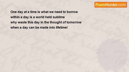 Pradip Chattopadhyay - Borrow a day