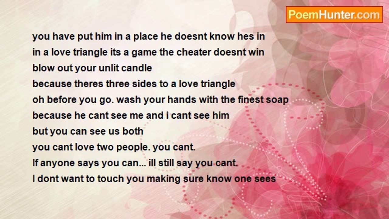 Daniel McCann - Love triangle