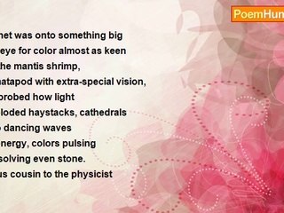 Lois Read - Monet and the Mantis Shrimp