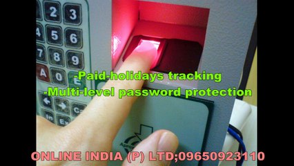 BIOMETRIC ATTENDANCE SYSTEM PRICE IN GURGAON , 09650923110 , www.onlyspy.in