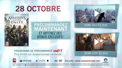 Assassin's Creed Unity - Arno Trailer [FR]