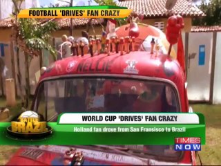 Footbal drives fan crazy
