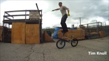 Parkour Stunts with BMX - Tim Knoll is awesome!
