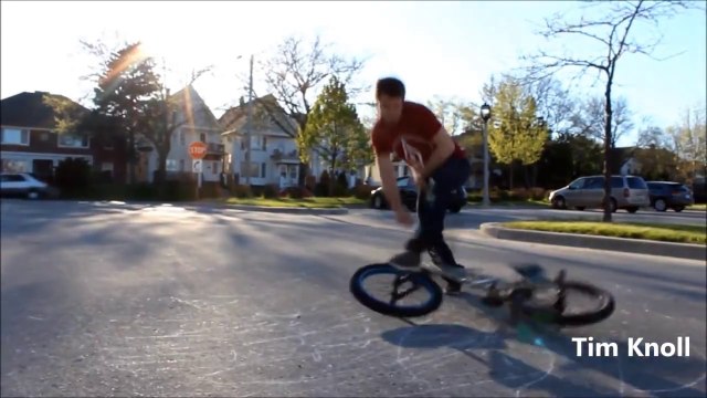 Faire du Parkour en BMX - Tim Knoll : rider un peu fou!