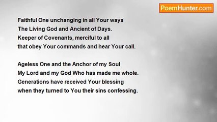 Roy Allen - Today... 'Faithful God'