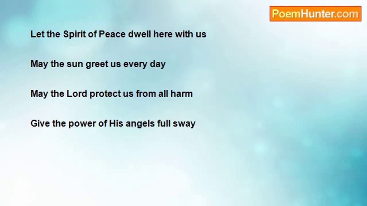 Dan McGonagle - Bless this house...