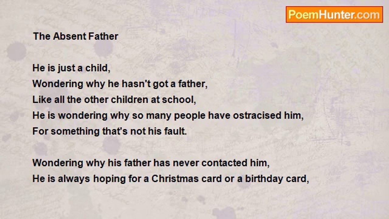 Christopher Tye - The Absent Father