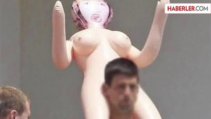 Dünyaca Ünlü Sporcu Şişme Kadınla!