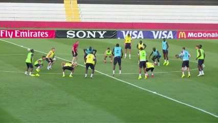Suite des entraînements pour l'équipe de France