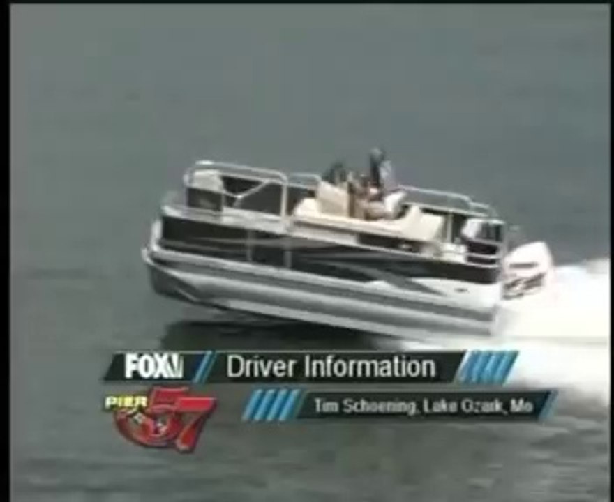 Manitou Pontoon Boat's Record Setting 66mph Performance At Lake Of The Ozarks Shootout