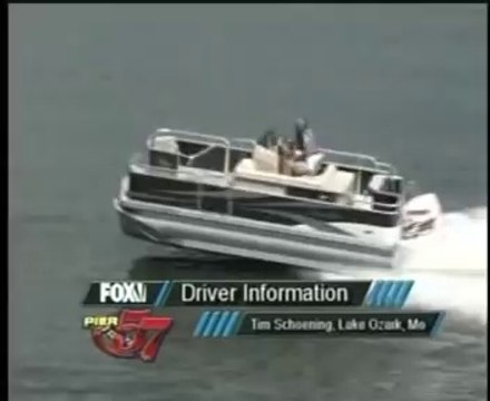 Manitou Pontoon Boat's Record Setting 66mph Performance At Lake Of The Ozarks Shootout