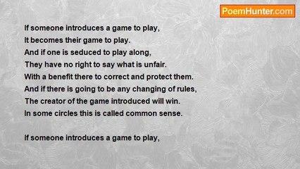 Lawrence S. Pertillar - No Right To Say What Is Unfair