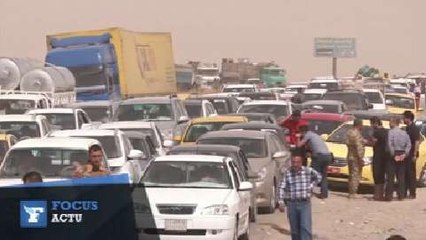 Irak : des centaines de familles quittent Mossoul