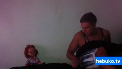 katil bebek chucky şakası- kalpten gidecekti çocuk