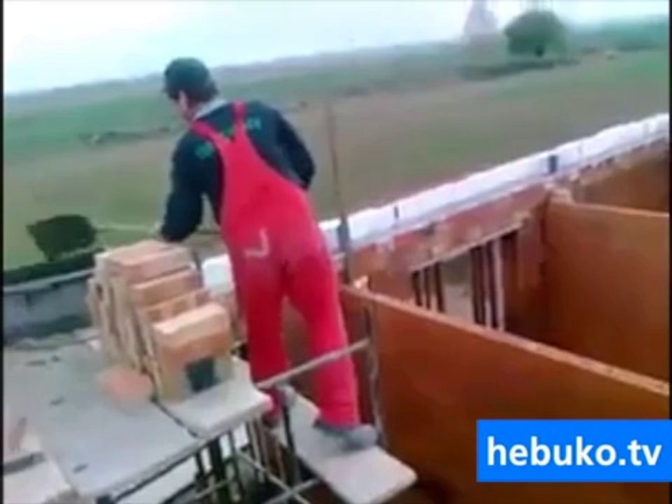 çimentoyu üst kata taşımanın en kısa yolu - adamlar olayı çözmüş