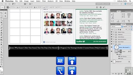 Finishing Up The Footer