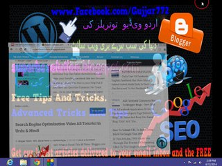 Search Engine Optimization Video All Toturial  in Urdu & Hindi 2014 part 2