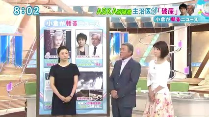 14 06 12 CX とくダネ！　ASKA 　主治医　アンナカ処方　自己破産