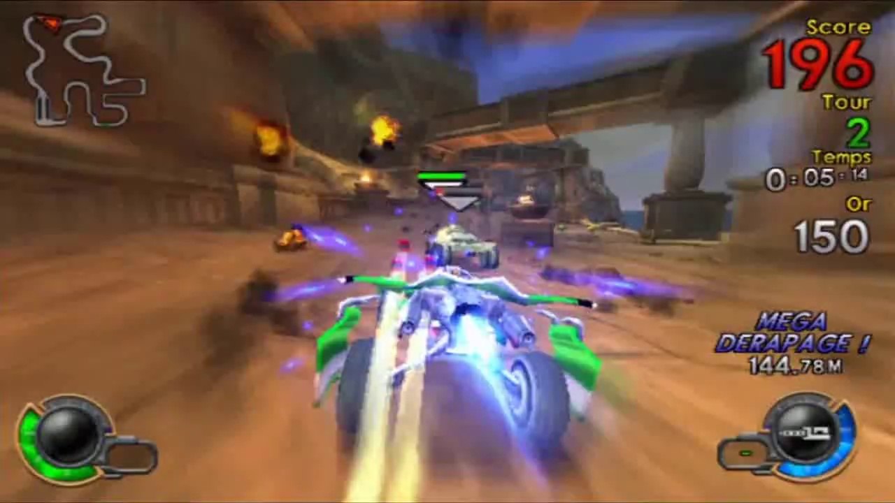 Jak X - Coupe Eco Jaune - Spargus : Temple Précurseur - Course à mort