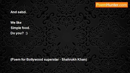 Aparna Chatterjee - To SRK