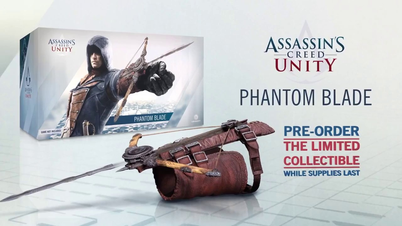 Assassin's Creed Unity: Wear The Phantom Blade...