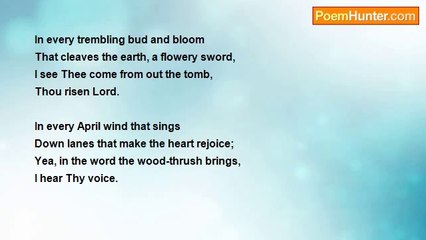 Charles Hanson Towne - An Easter Canticle