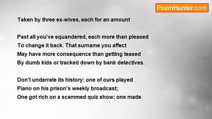 William De Witt Snodgrass - Who Steals My Good Name