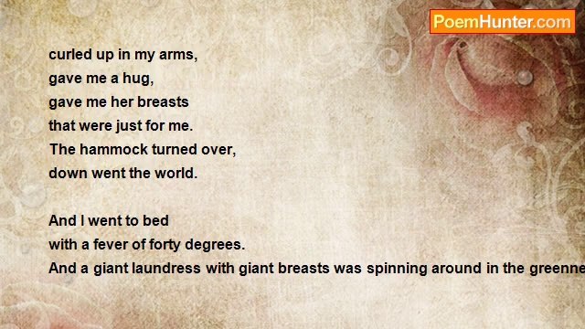 Carlos Drummond de Andrade - The Onset Of Love