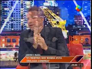 Andrés Nara habla de su relación con Wanda