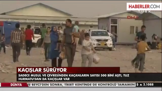 Musul'u Ele Geçiren IŞİD Bağdat'a yaklaştı