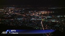 Rio's Christ the Redeemer lights up for the World Cup