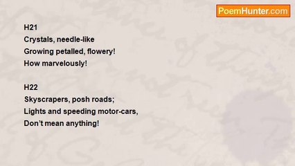 Dr John Celes - Haikus 21-25