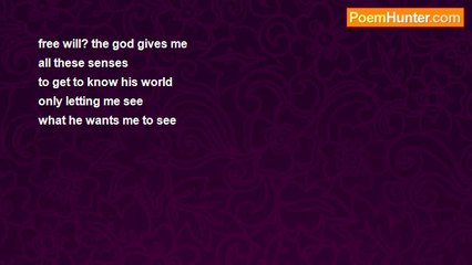 john tiong chunghoo - No free will after all