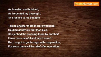 Raman Savithiri - 942. Mother removes a pressing thorn by another thorn!            210308
