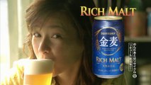 00422 suntory rich malt rei dan beverages - Komasharu - Japanese Commercial