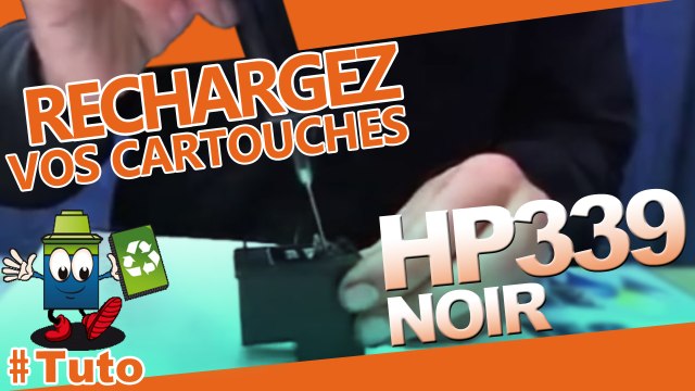 Comment recharger une cartouche d'encre HP 339