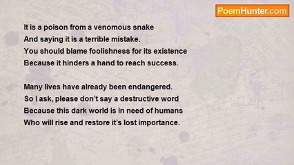 Obed dela Cruz - Destructive Criticism