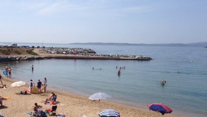 LES ISSAMBRES PLAGE MER MEDITERRANEE