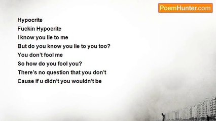 Christopher Taber - Hypocrite