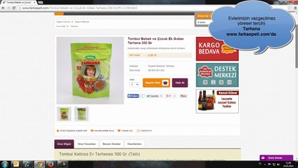 Tombul Bebek ve Çocuk Ek Gıdası Tarhana