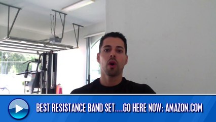 Heavy Duty Resistance Band Set With Safety Sleeves