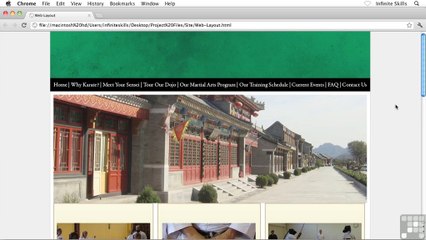 Formatting The Overall Page