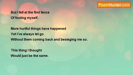 Tony Jolley - A Faller at the First