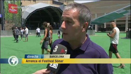 TV3 - Els Matins - Arrenca el Festival Sónar