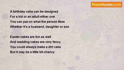 Marilyn Lott - Wanna Bake a Cake?