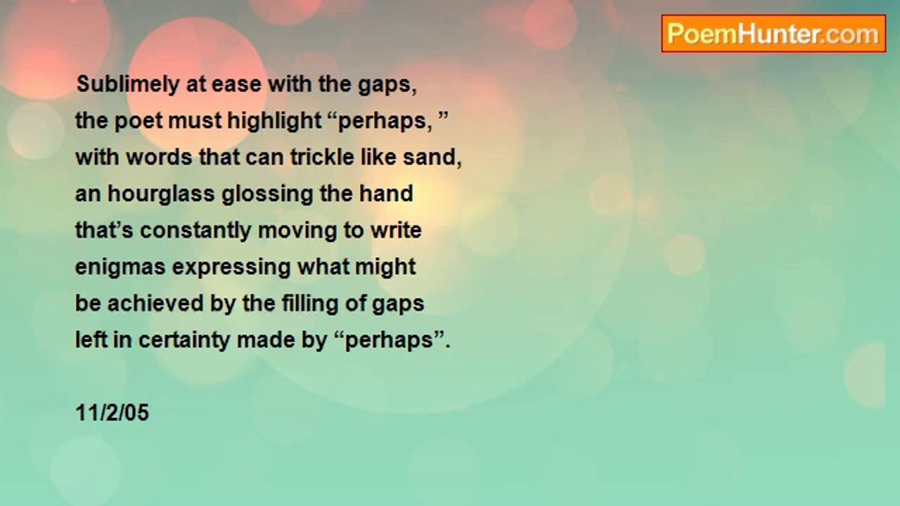 gershon hepner - perhaps