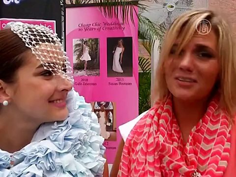 Свадебные платья из бумаги сделали в Нью-Йорке