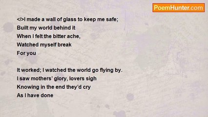 Siana Casram - Wall of Glass