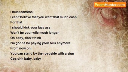 Ramona Thompson - Baby, Not One More Dime