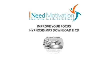 Improve Your Focus Hypnosis MP3 Download & CD